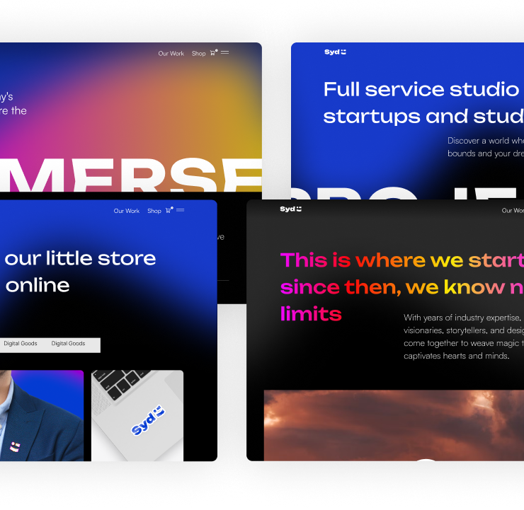 Sydney Agency Template - Designed by Azwedo.com and Wedoflow.com