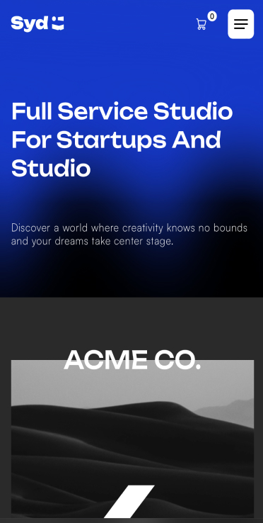 Sydney Agency Template - Designed by Azwedo.com and Wedoflow.com