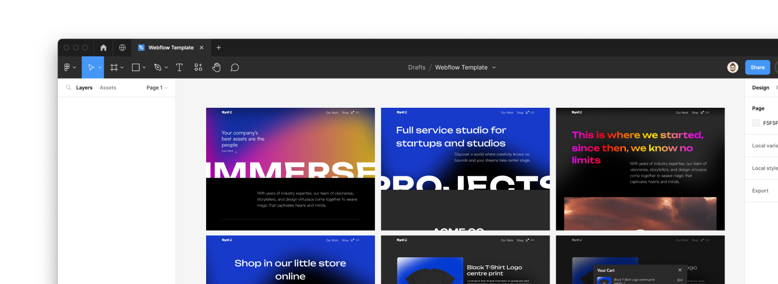 Sydney Agency Template - Designed by Azwedo.com and Wedoflow.com